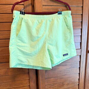 Patagonia Baggies - Lime Green Size L NWT!